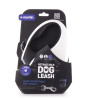 Laisse retractable 2 soft sangle l noir 5m