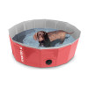 Piscine martin pool pour chien rouge 80x20cm