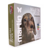 Piscine martin pool pour chien rouge 120x30cm
