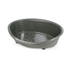 Corbeille plastique  78x55 cm marron