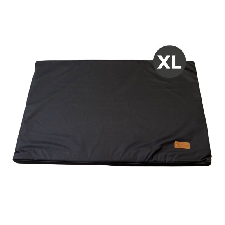 Matelas chien crate xl noir vr07 107x69x7cm