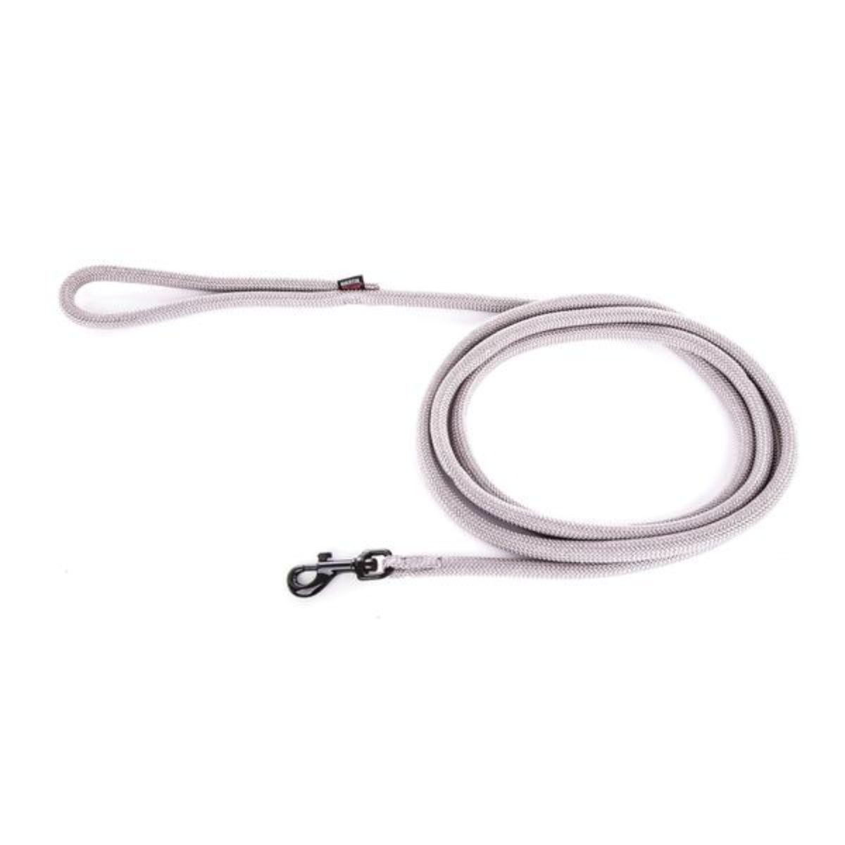 Longe nylon rond Martin Sellier gris 5m pour chien