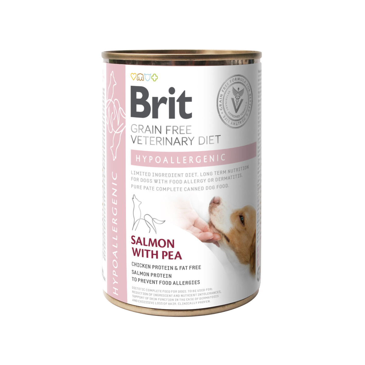 Brit pâtée pour chien hypoallergénique dinde et poulet 400g
