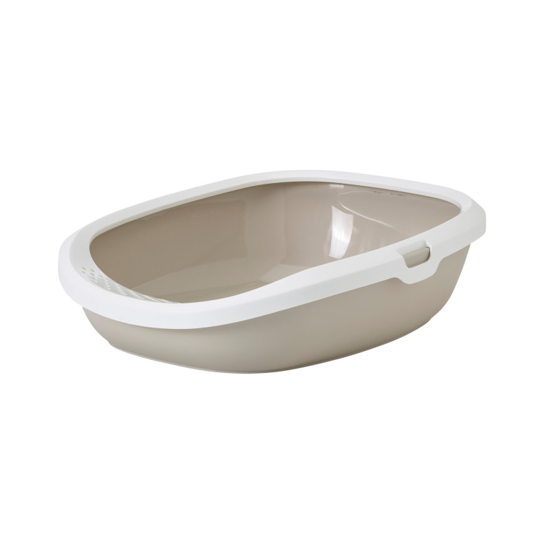 Bac de toilette Gizmo Savic blanc mokka (Medium) pour chien et chat