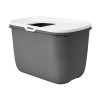 Maison de toilette anthracite Savic Hop In (58x39x40cm) pour chien et chat
