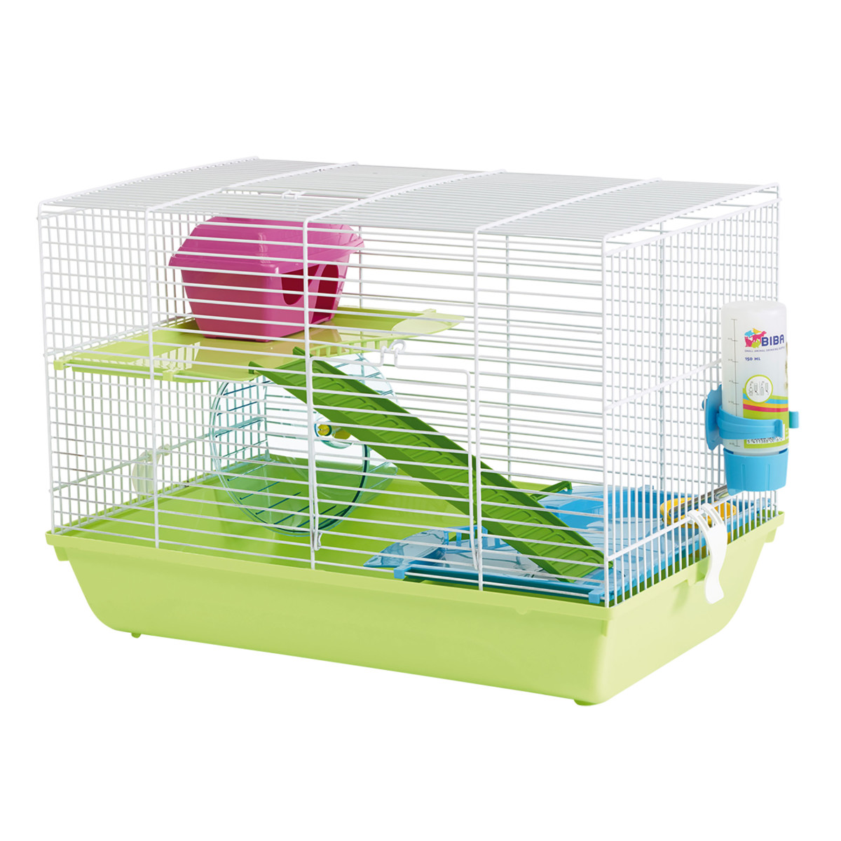 Cage de repos double Savic Martha blanc pour chien et chat