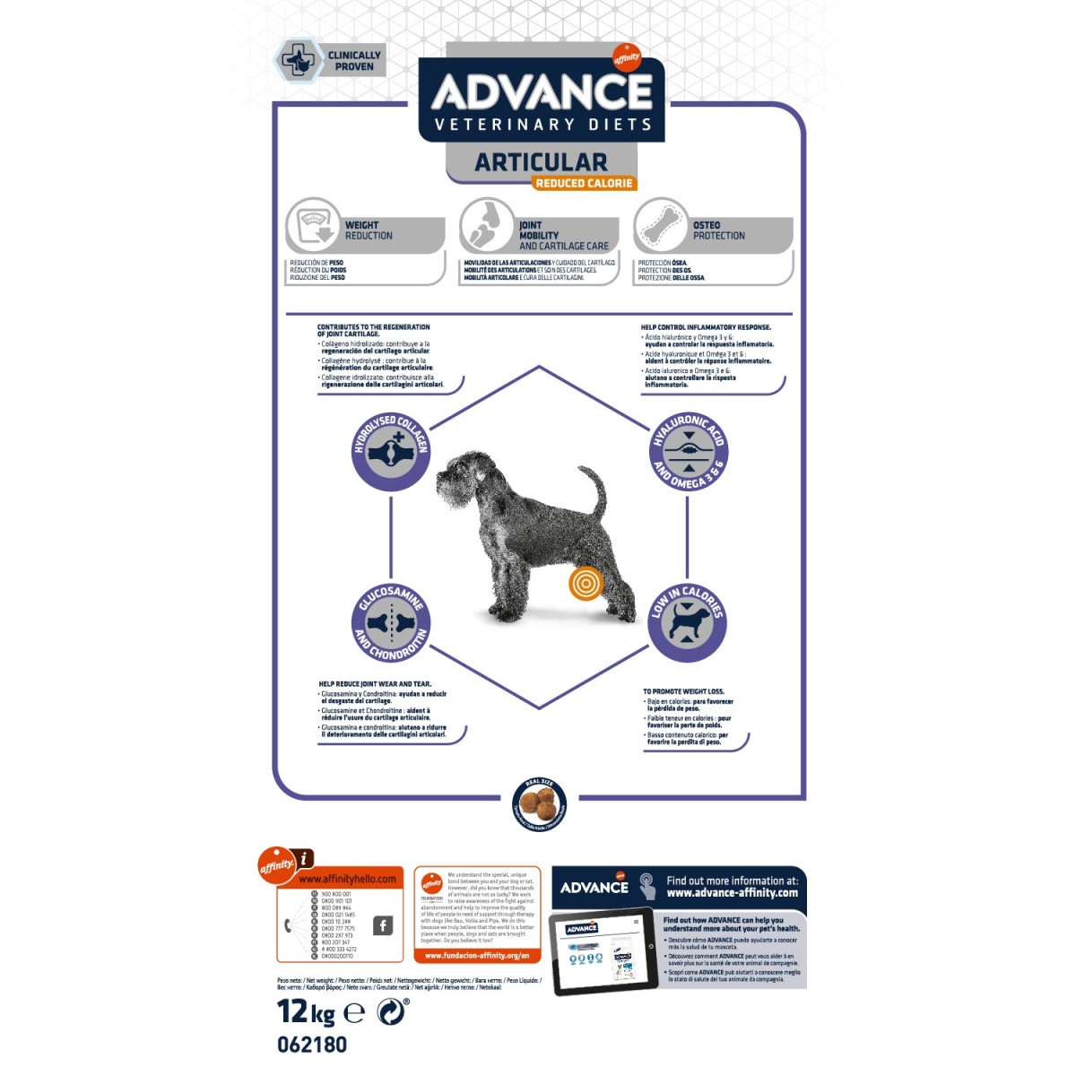 Advance articular reduced calorie 12kg