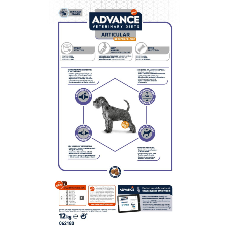 Advance articular reduced calorie 12kg