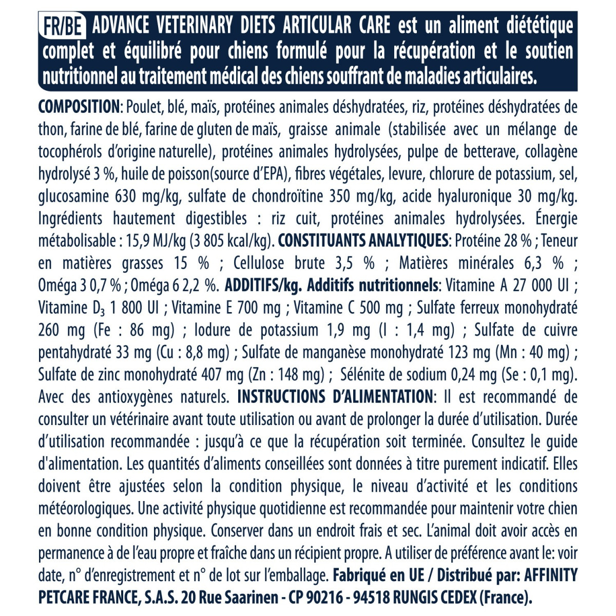 Advance articular care 12kg