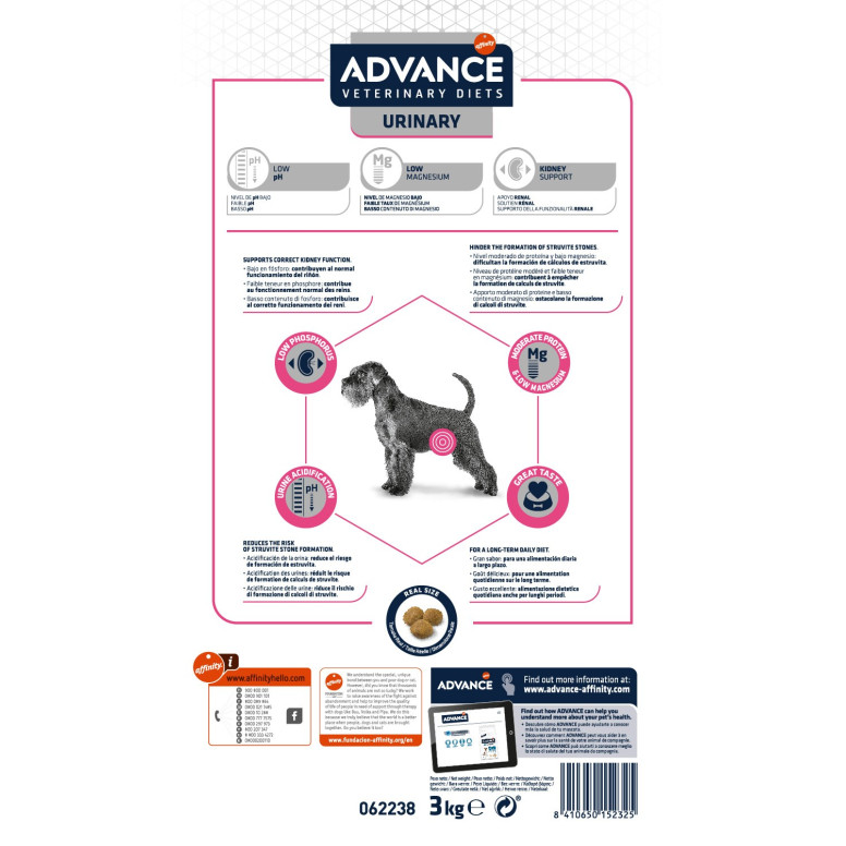 Advance chien urinary 3kg