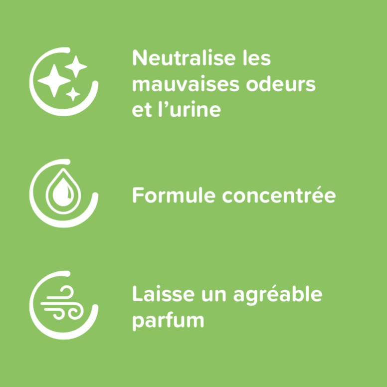 Absorbeur d'odeurs vanille et melon Beaphar (400g) pour chien et chat
