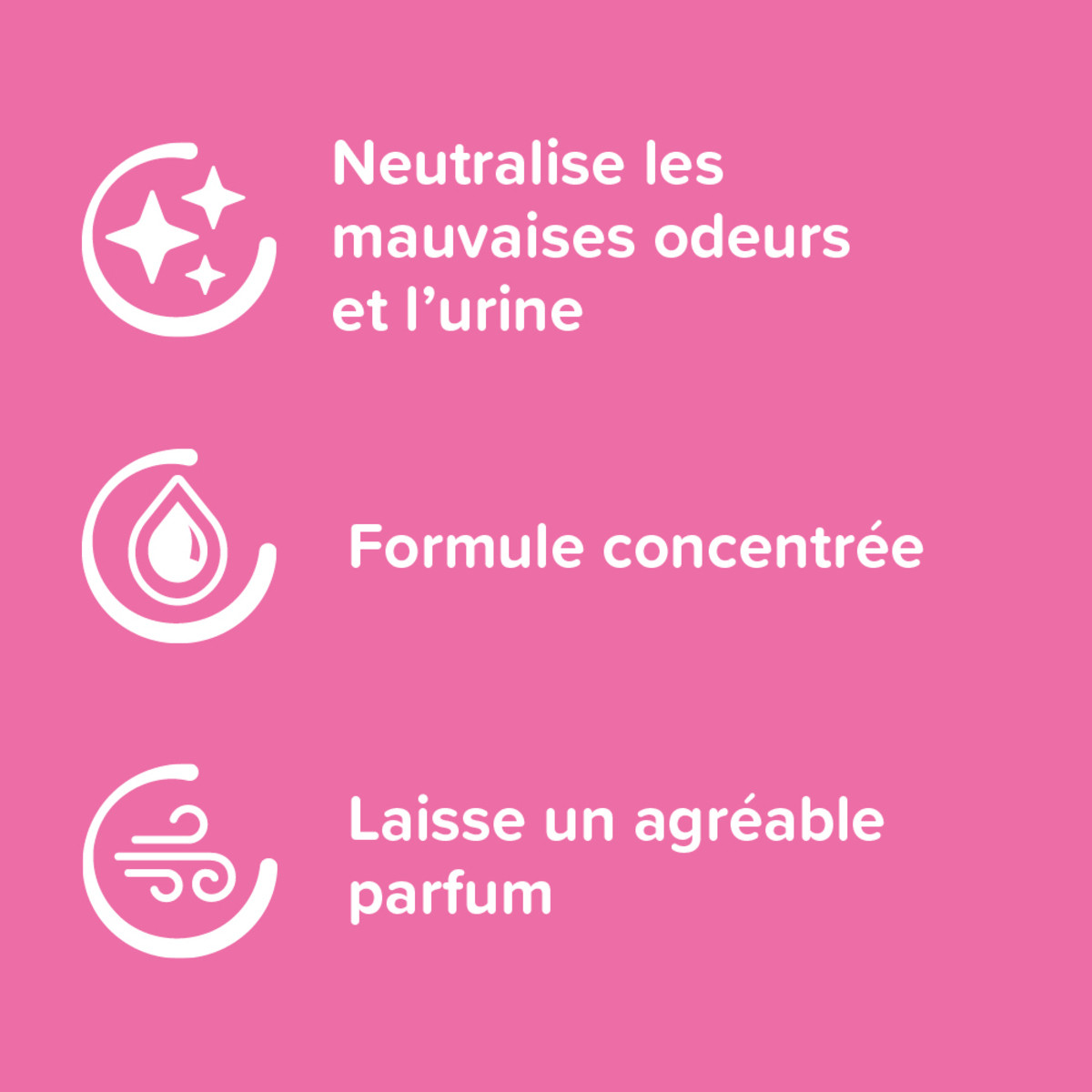 Absorbeur d'odeurs parfum orchidée Beaphar (400g) pour chien et chat