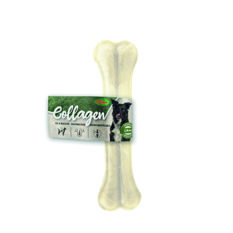 Bubimex os de collagène pressé pour chien 17cm