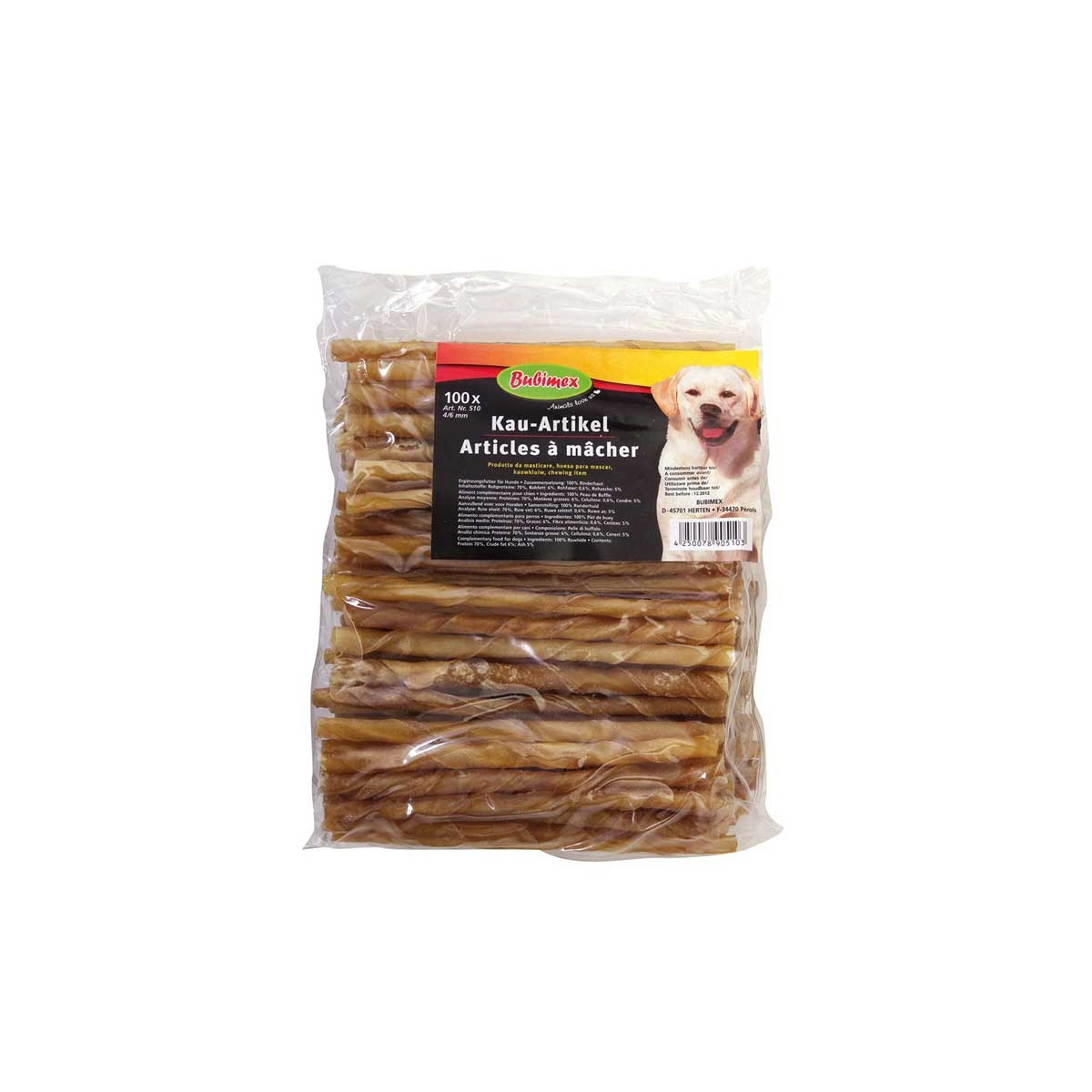 Sticks torsades 4/6mm x 100