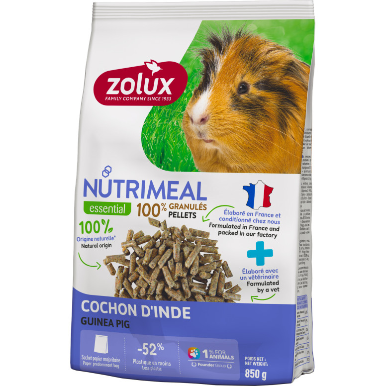 Zolux alimentation pour rongeur 850g