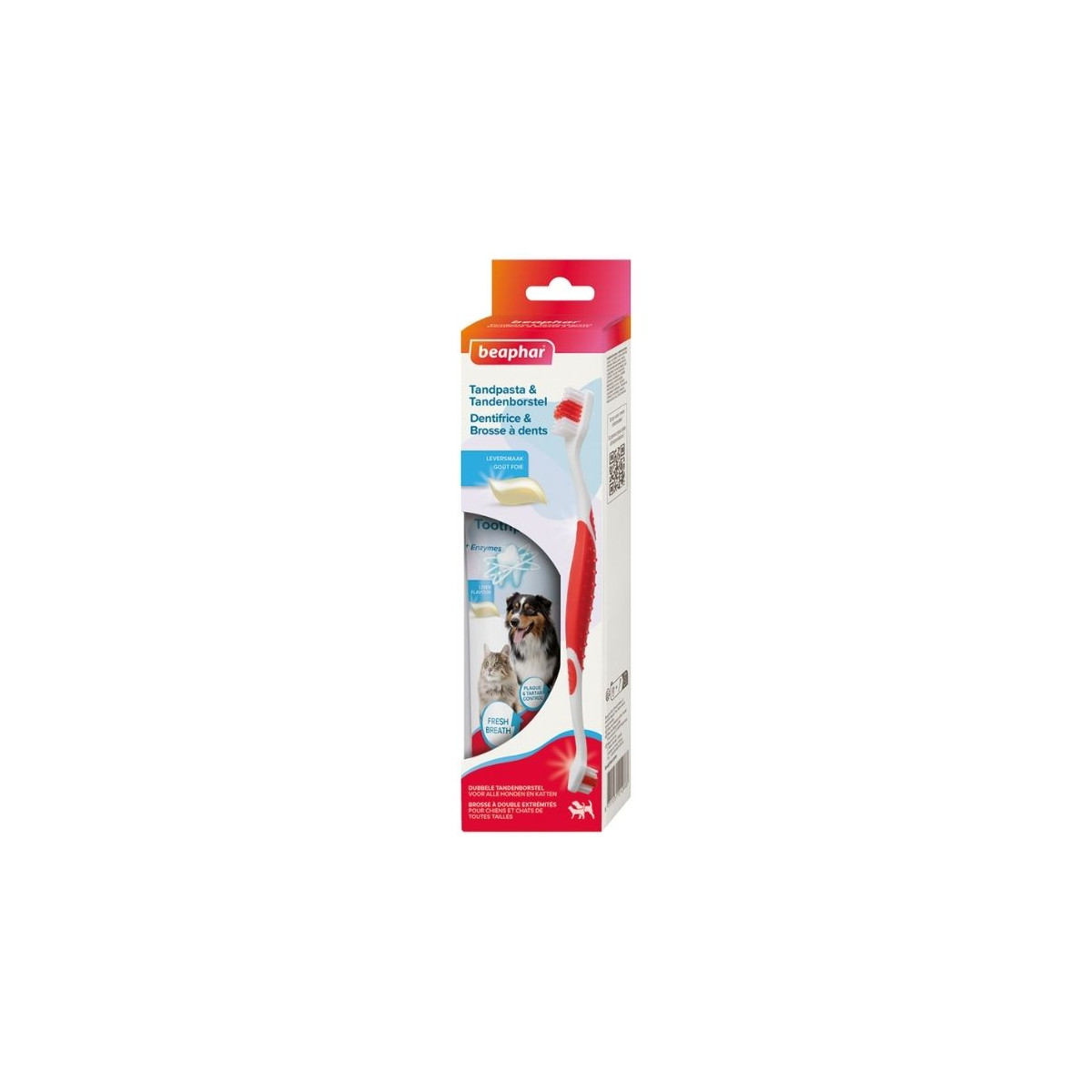 Kit dentaire Beaphar pour hygiène bucco-dentaire pour chien et chat
