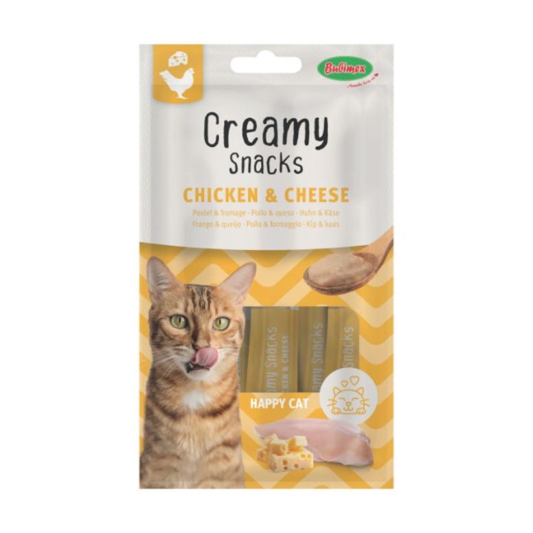 Bubimex friandises pour chat poulet et fromage 60g