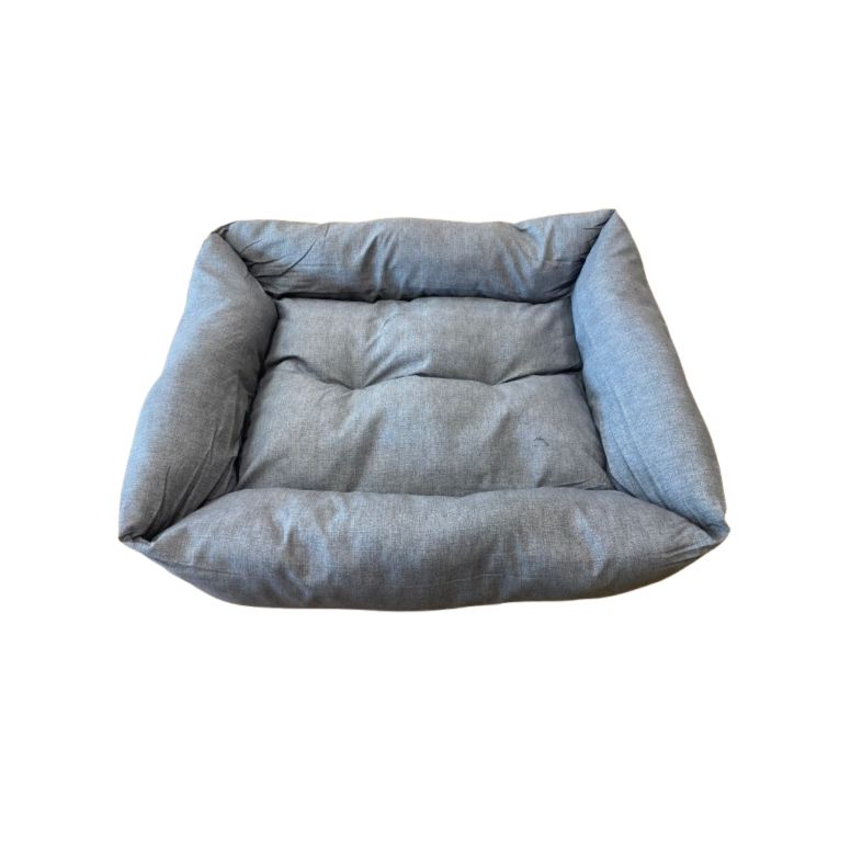 Corbeille confort Anicool First Rectangle grise (85x70x20cm) pour chien et chat