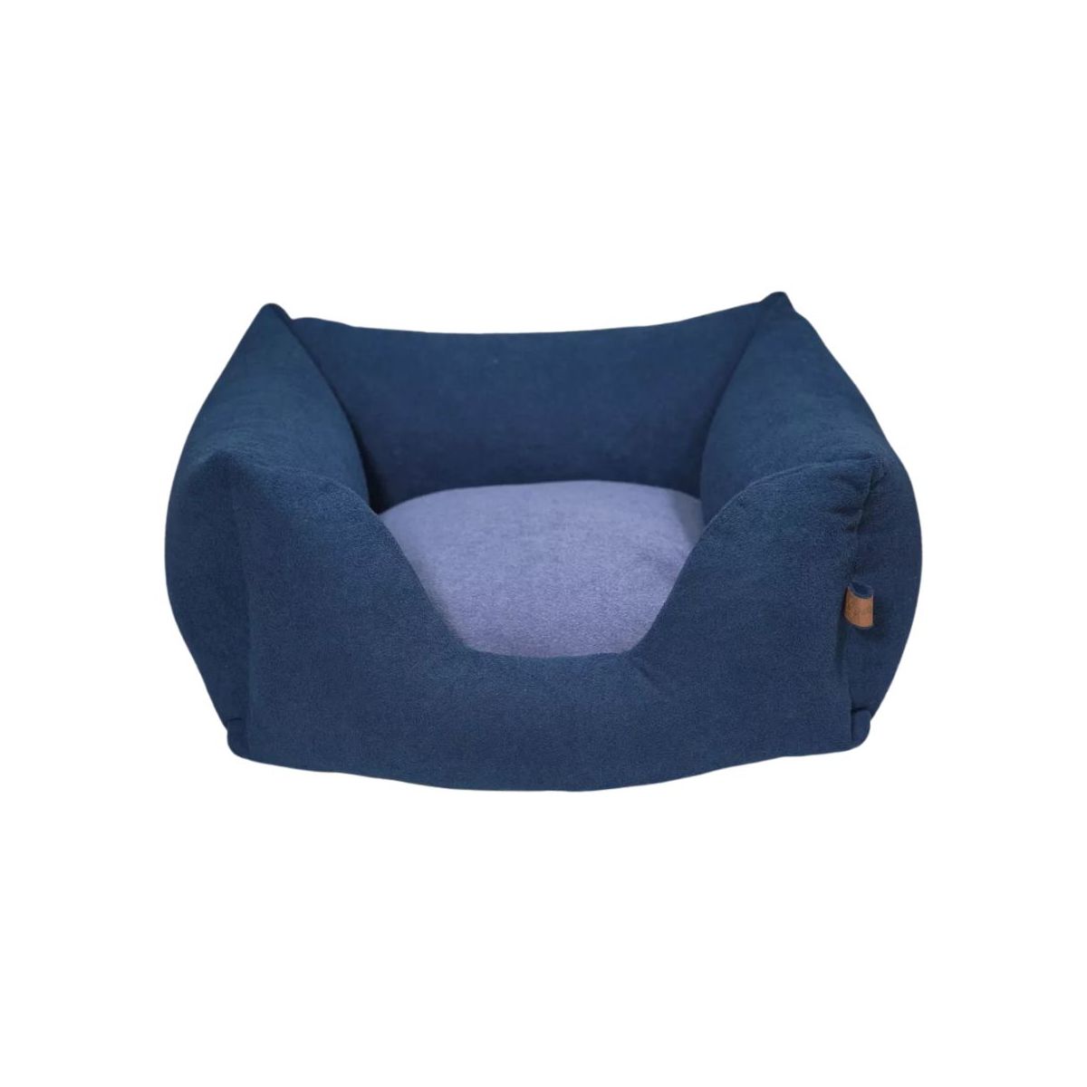 Corbeille de repos déhoussable Anicool Cortina en bleu (65x50x31cm) pour chien et chat