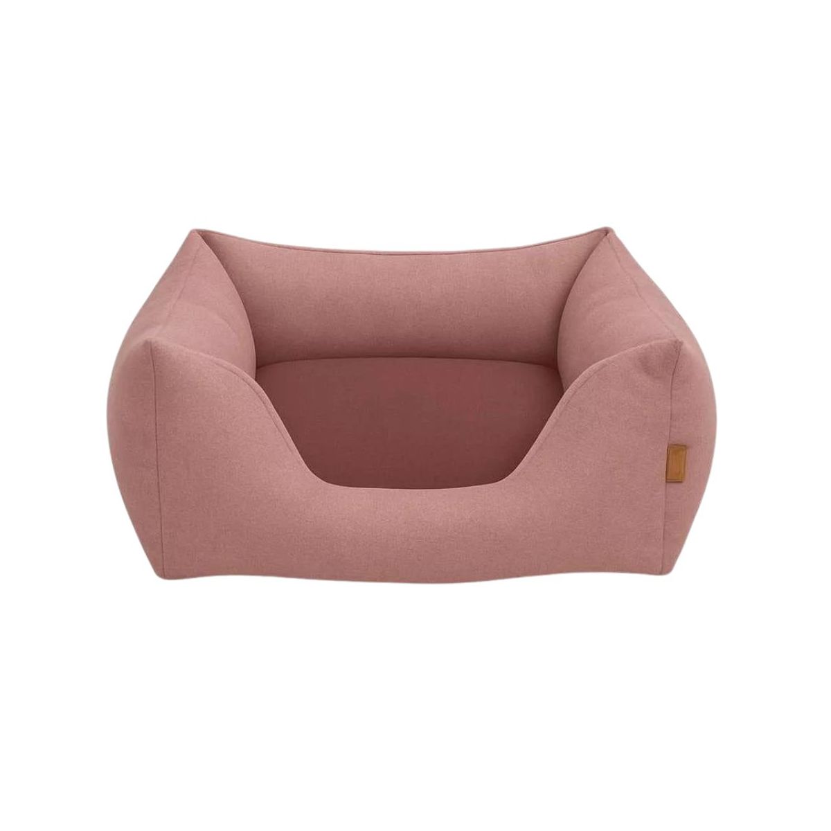 Corbeille déhoussable confort Anicool Cortina rouge (M - 80x65x31cm) pour chien et chat