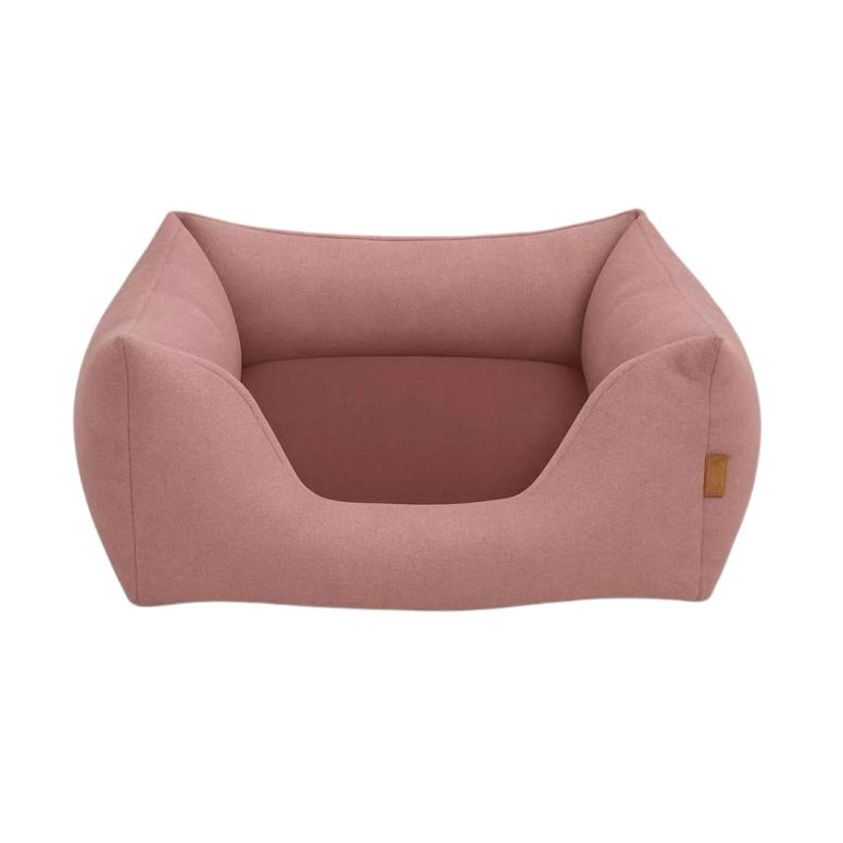 Corbeille déhoussable confort Anicool Cortina rouge (M - 80x65x31cm) pour chien et chat