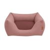 Corbeille déhoussable confort Anicool Cortina rouge (M - 80x65x31cm) pour chien et chat