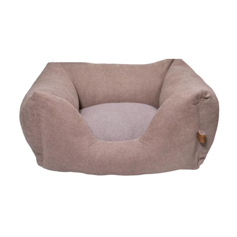 Corbeille déhoussable beige Anicool Cortina (100x75x32cm) pour chien et chat
