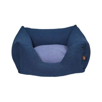 Corbeille déhoussable Cortina Anicool bleu (100x75x32cm) pour chien et chat
