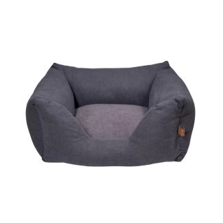 Corbeille déhoussable confort Anicool Cortina XL gris (120x85x32cm) pour chien