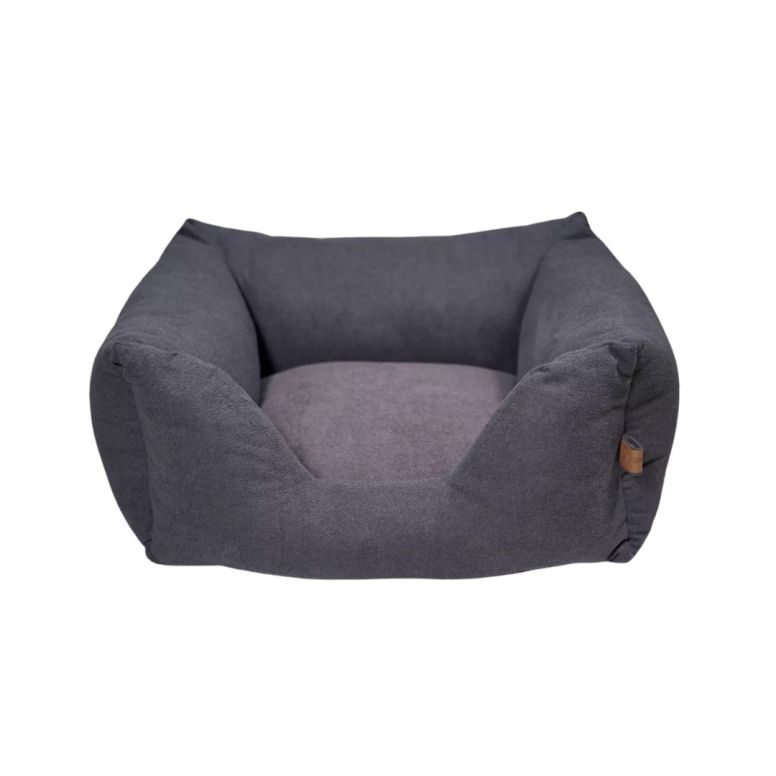 Corbeille déhoussable confort Anicool Cortina XL gris (120x85x32cm) pour chien