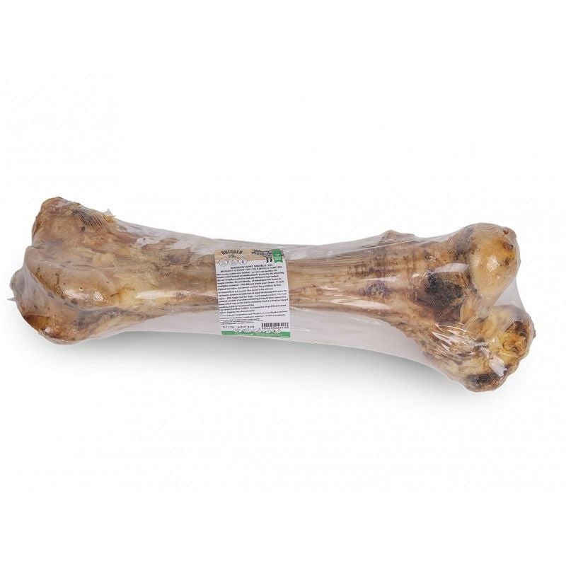 Vadigran 1143402 os de bœuf fémur fumé XXL, 2,65 kg, 47 cm, scellé sous vide en plastique transparen