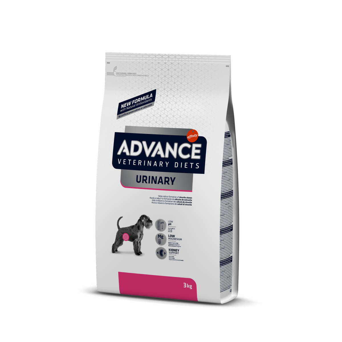 Croquettes Advance Urinary Chien 3kg - Santé Urinaire Optimale
