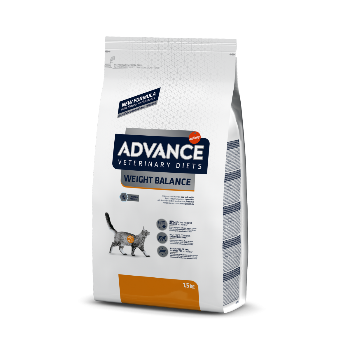 Advance Diets Croquettes Chat Weight Balance - Équilibre Poids 1,5kg