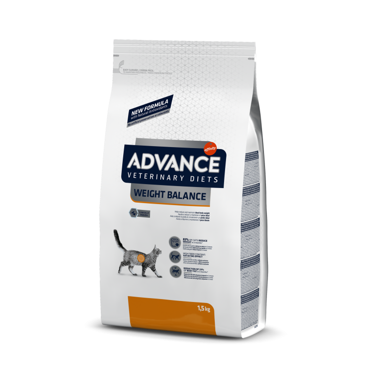Advance Diets Croquettes Chat Weight Balance - Équilibre Poids 1,5kg