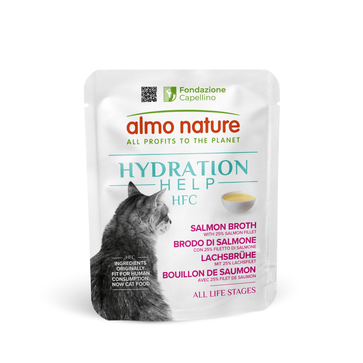 Almo Nature Soupe Saumon Chat - Hydratation Optimale 24x50g