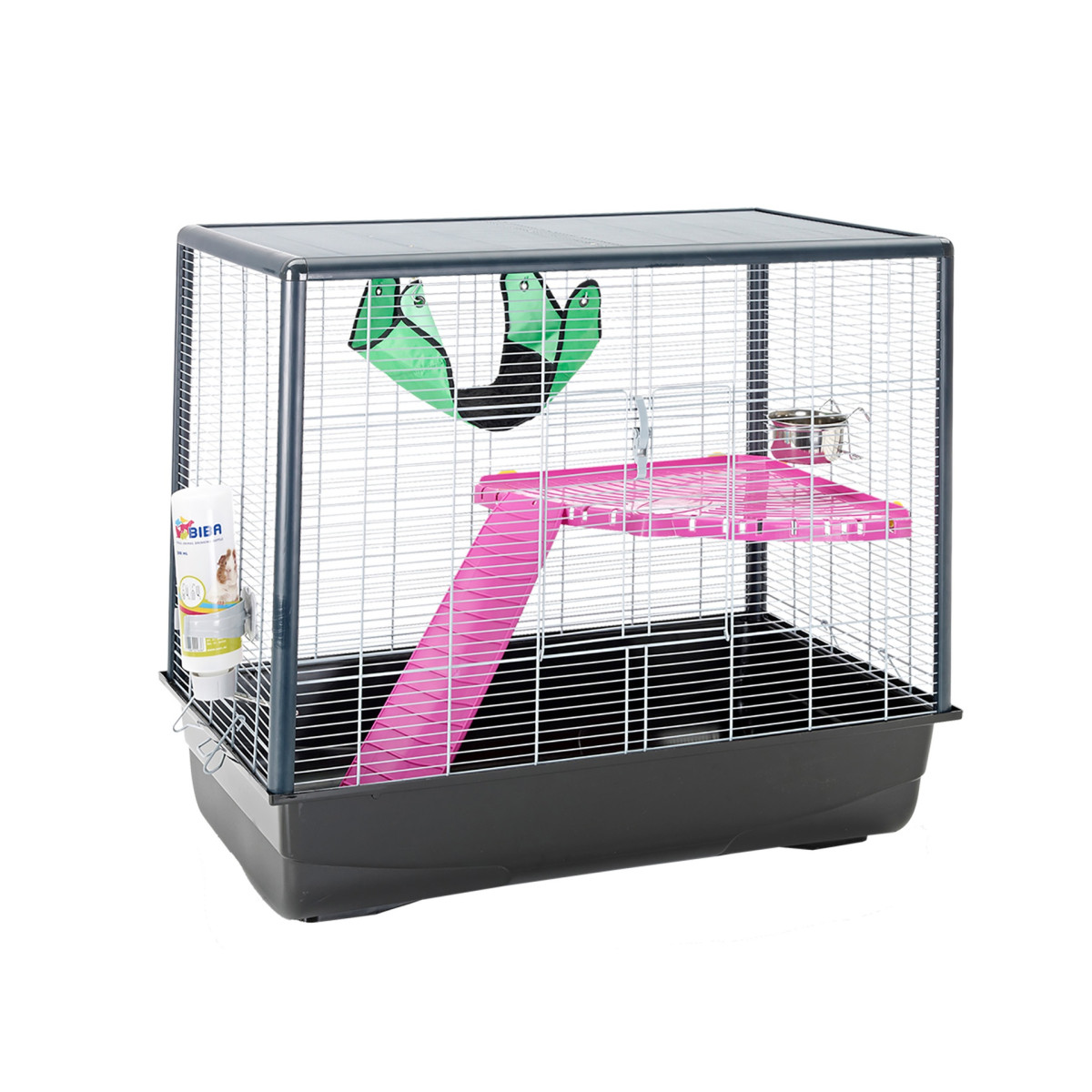 Armoire de rangement Zeno 2 Savic argentée pour chien et chat