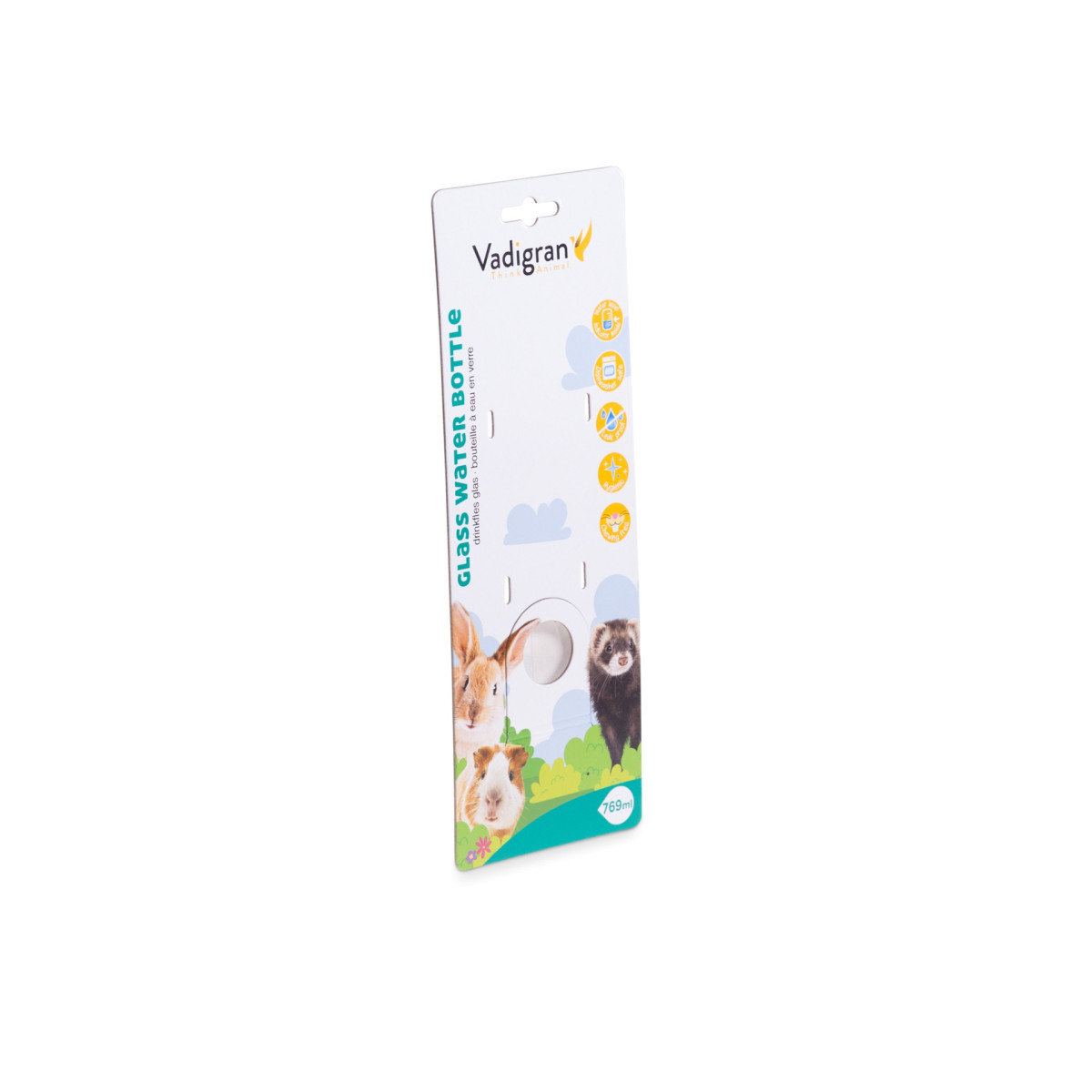 Biberon en verre Vadigran 769ml pour rongeur | DO&KA