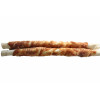 Bâtonnet Bubimex poulet chien 26 cm : nettoyage mécanique des dents