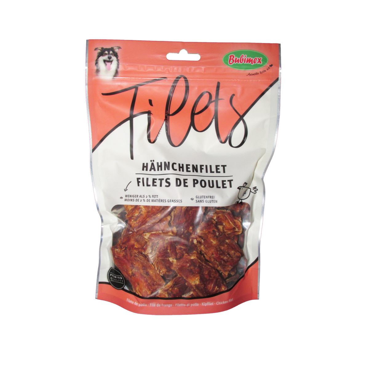 Bubimex Friandises Poulet Chien - 300g, Protéines 55%