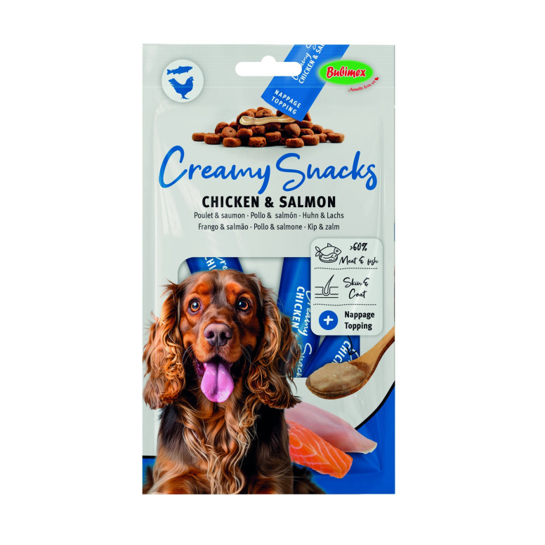 Bubimex Friandises Poulet & Saumon - 60g - Pelage Chien