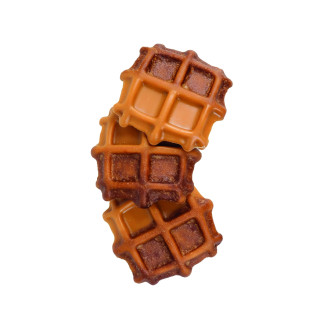 Snacks Chien Bubimex Gaufre Poulet 35g - Sans Additifs, Croustillant
