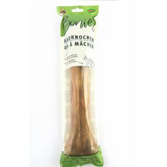 Bubimex Os à mâcher chien 32cm - Cuir bovin naturel, hygiène dentaire