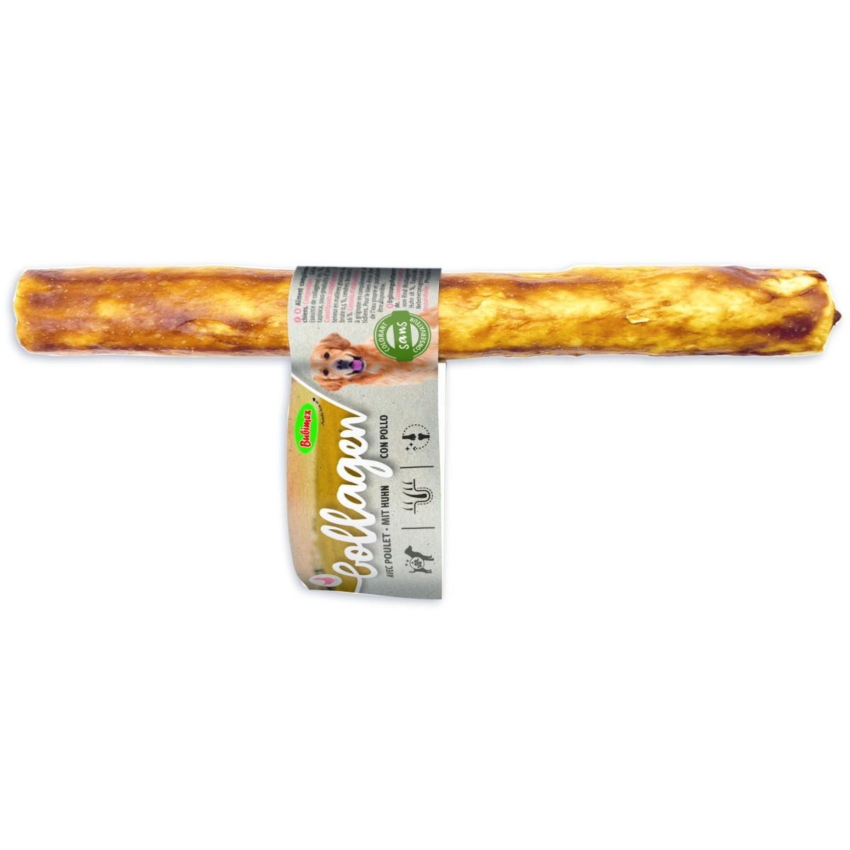 Bubimex Friandises Collagène Poulet - Soin Articulations & Peau Chien
