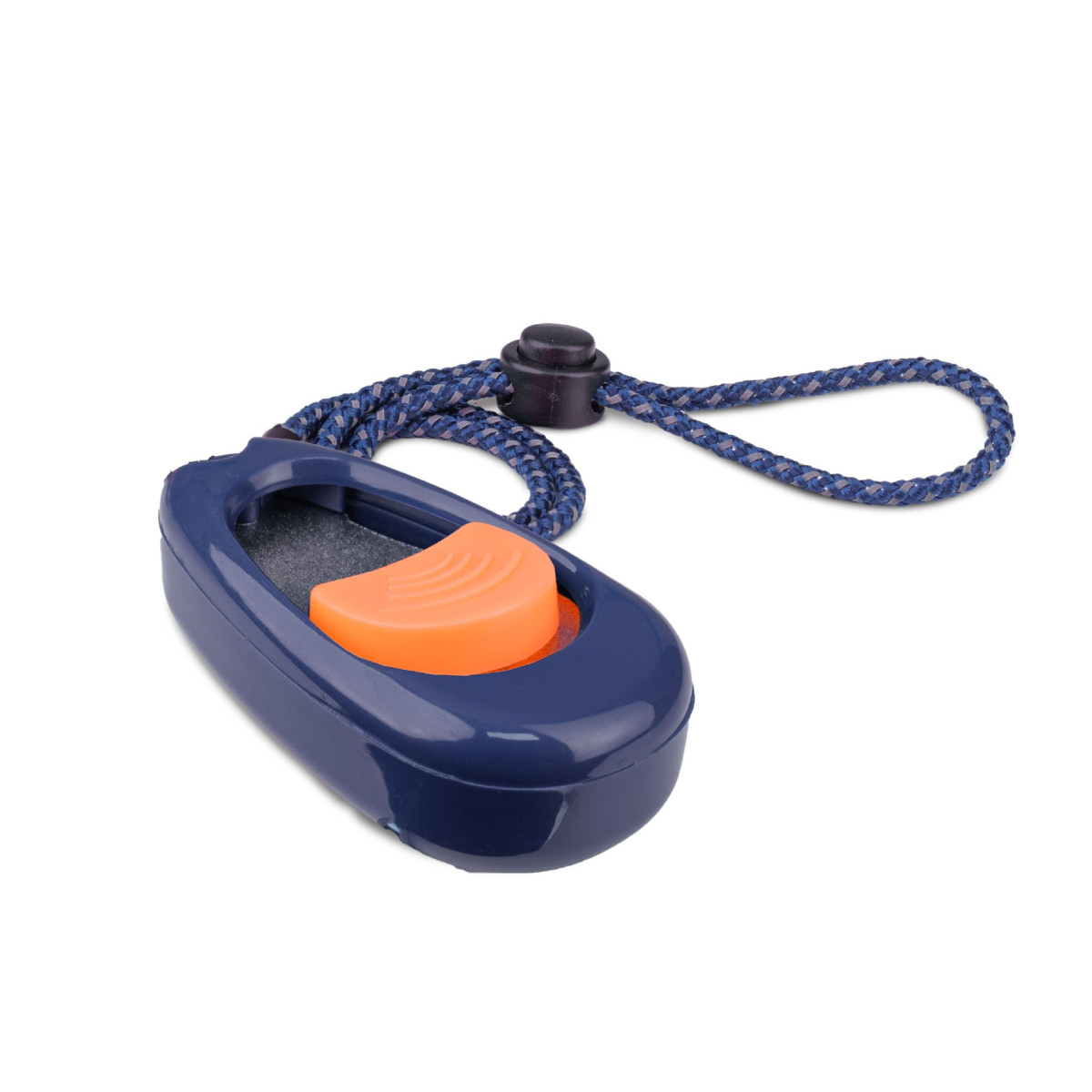 Clicker ajustable Coachi Multi - Bleu/orange pour chien et chat