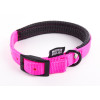 Collier Martin Sellier confort rose fluo 25-55 pour chien et chat | DO&KA