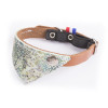 Collier pour chat Malibu Martin Sellier vert cognac (30cm) pour chat