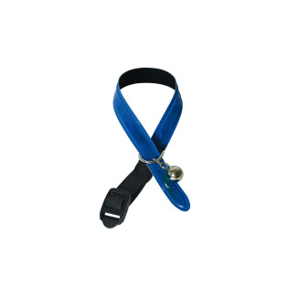 Collier Reflectite Martin Sellier bleu pour chat