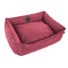 Corbeille Croisette Martin Sellier rouge en polyester (60cm) pour chat