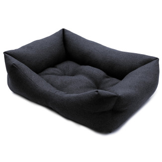 Corbeille Croci Hydro gris : confort imperméable pour chien et chat