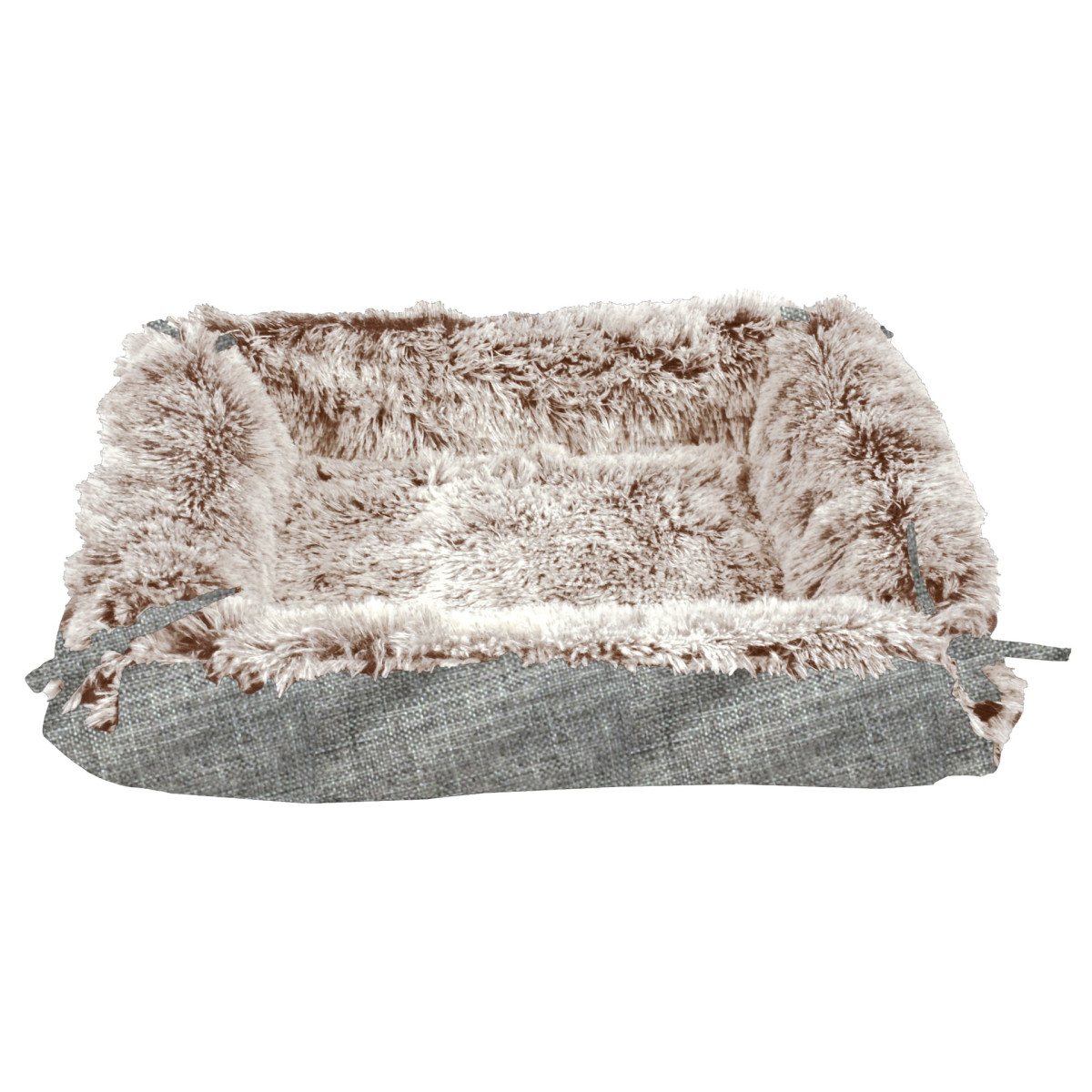 Couchage chat Croci beige - Douillet, lavable, repos sécurisé